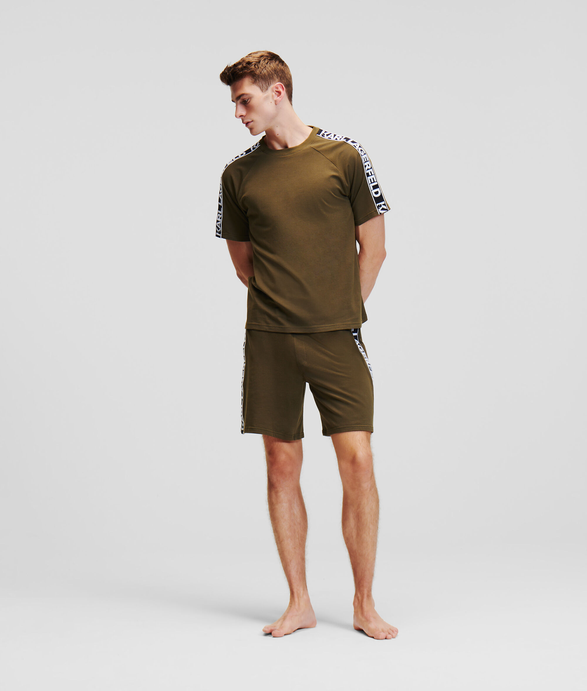 (image for) Sturdy KARL LOGO SHORTS AND T-SHIRT PYJAMA SET